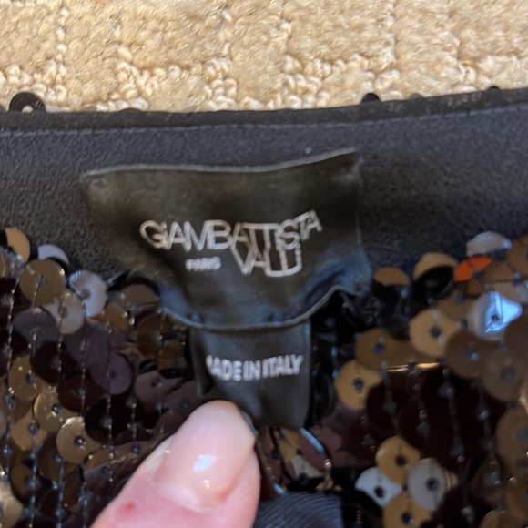 Giambattista Valli black sequin skirt - Picture 6 of 9